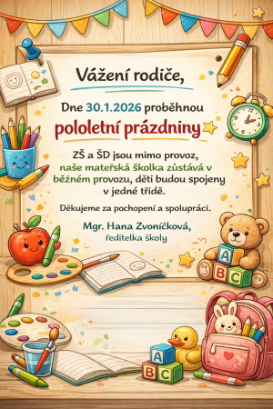 pololetní prázdniny